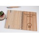 Notes bambusowy personalizowany "Pyszne przepisy Romana"
