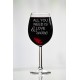 Kieliszek do wina"All You need is love and wine"