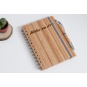 Notatnik bambusowy dla nauczyciela "Notes na 6++"