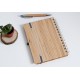 Notatnik bambusowy dla teścia "Dziennik wędkarski super teścia"